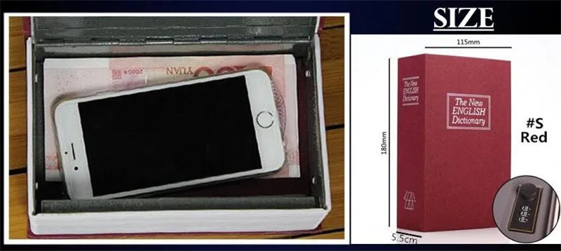 Hidden Secret Book Safe