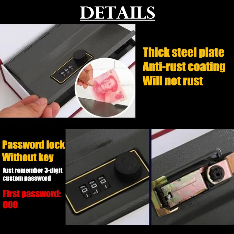 Hidden Secret Book Safe