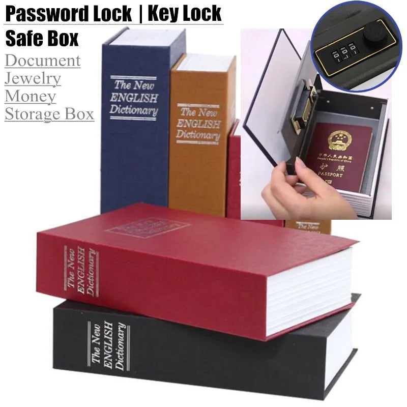 Hidden Secret Book Safe
