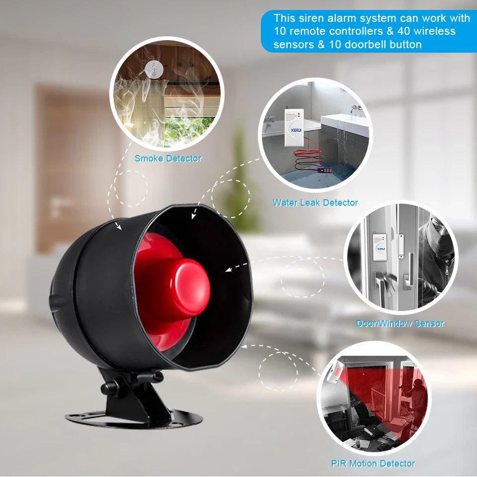 Smart WiFi Wireless Security Alarm System