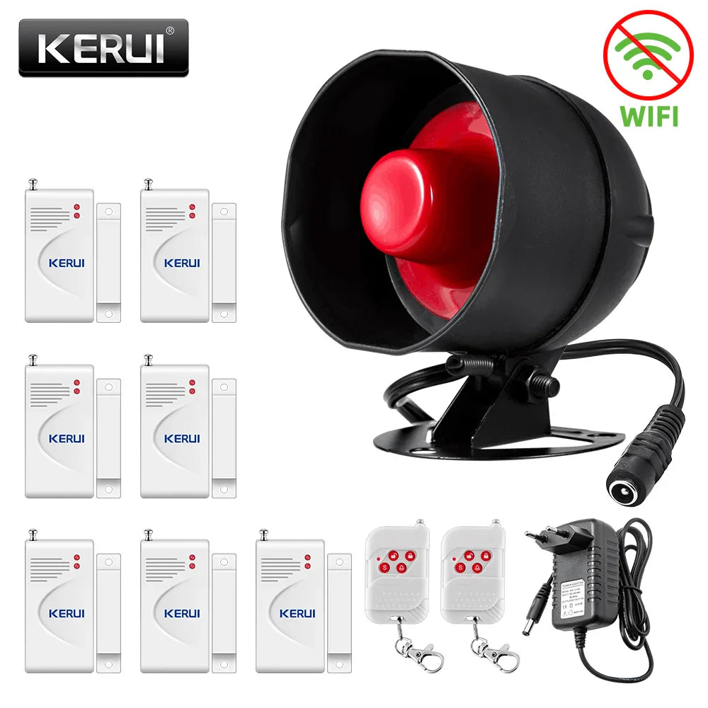 Smart WiFi Wireless Security Alarm System