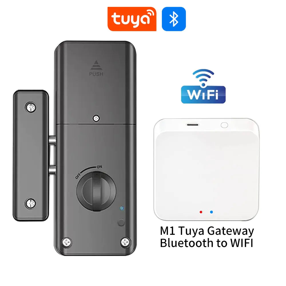 No-Drilling Smart Bluetooth Lock