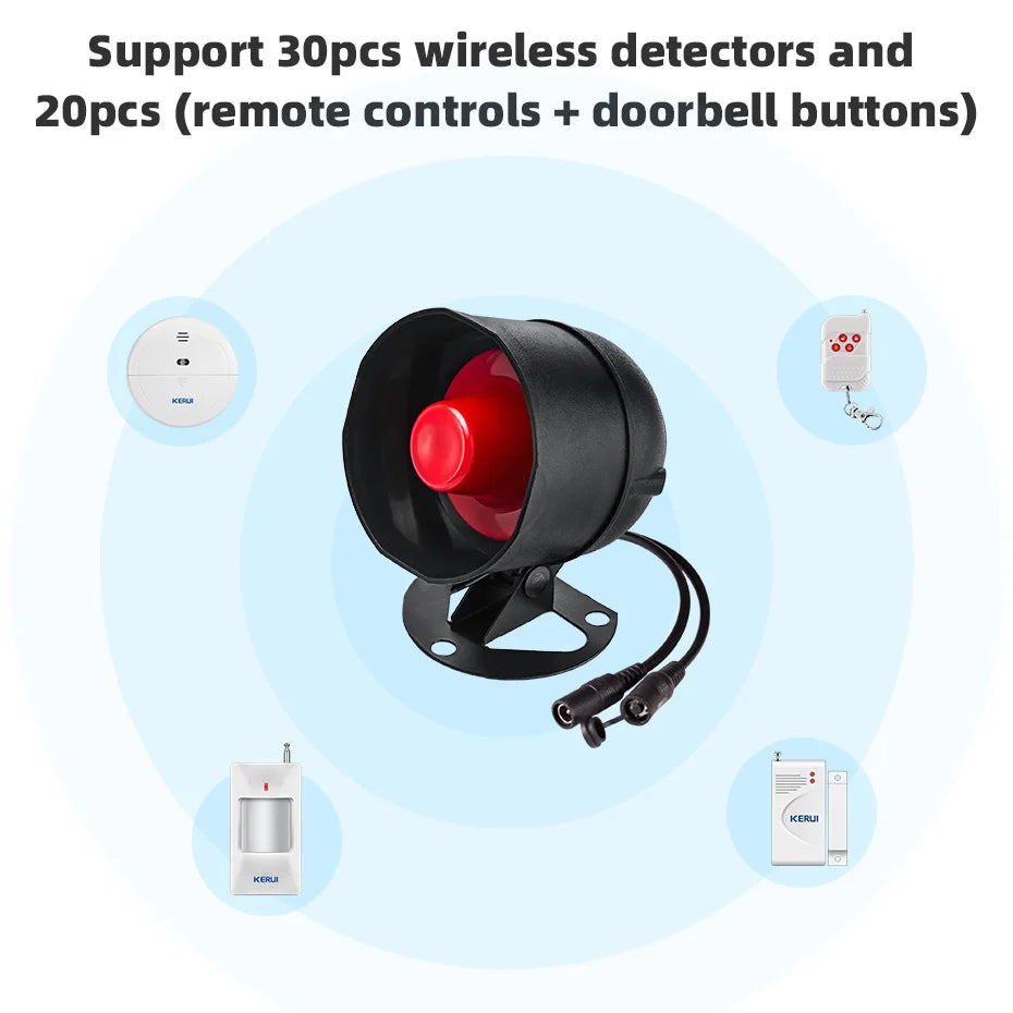 Smart WiFi Wireless Security Alarm System