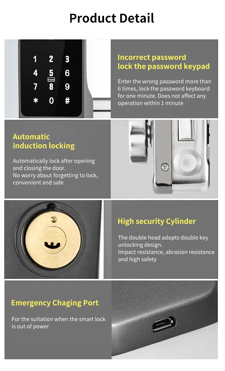 Fingerprint Lock Waterproof