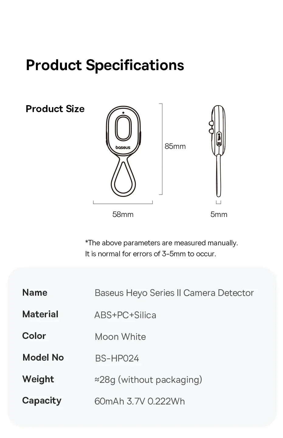 Intelligent Hidden Camera Detector