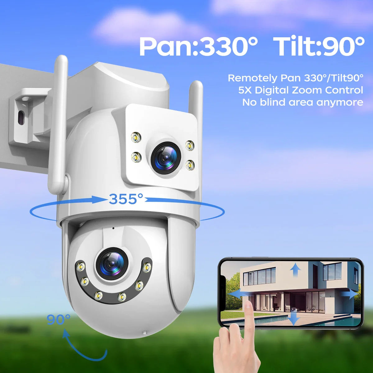 Outdoor PTZ Camera 4K
