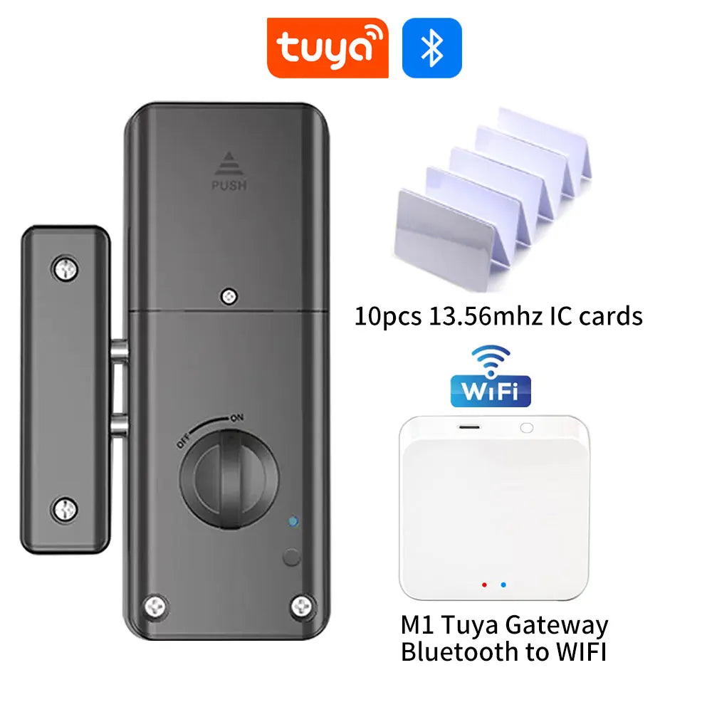 No-Drilling Smart Bluetooth Lock