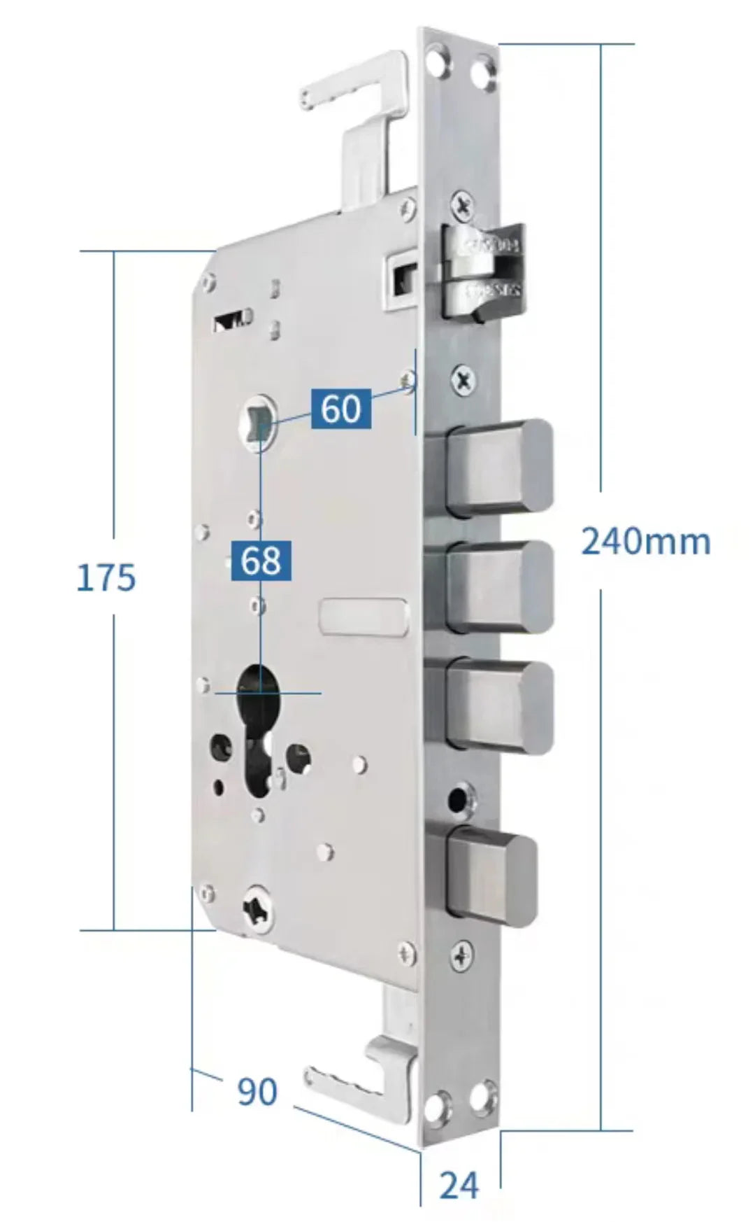 Smart Lock Face Recognition, Fingerprint & Password