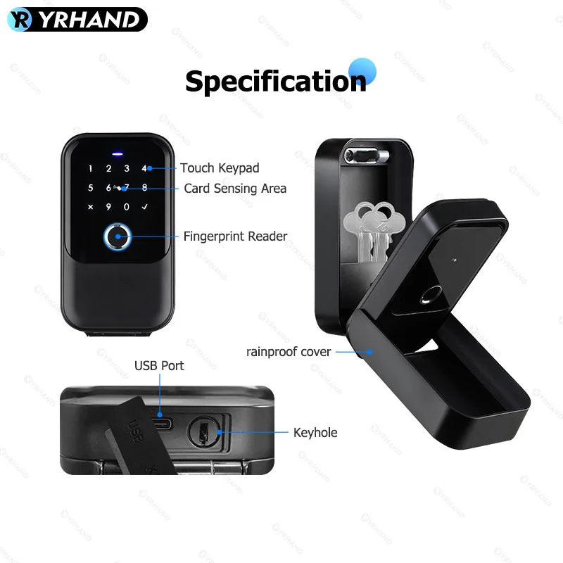 Wireless Electronic Key Safe