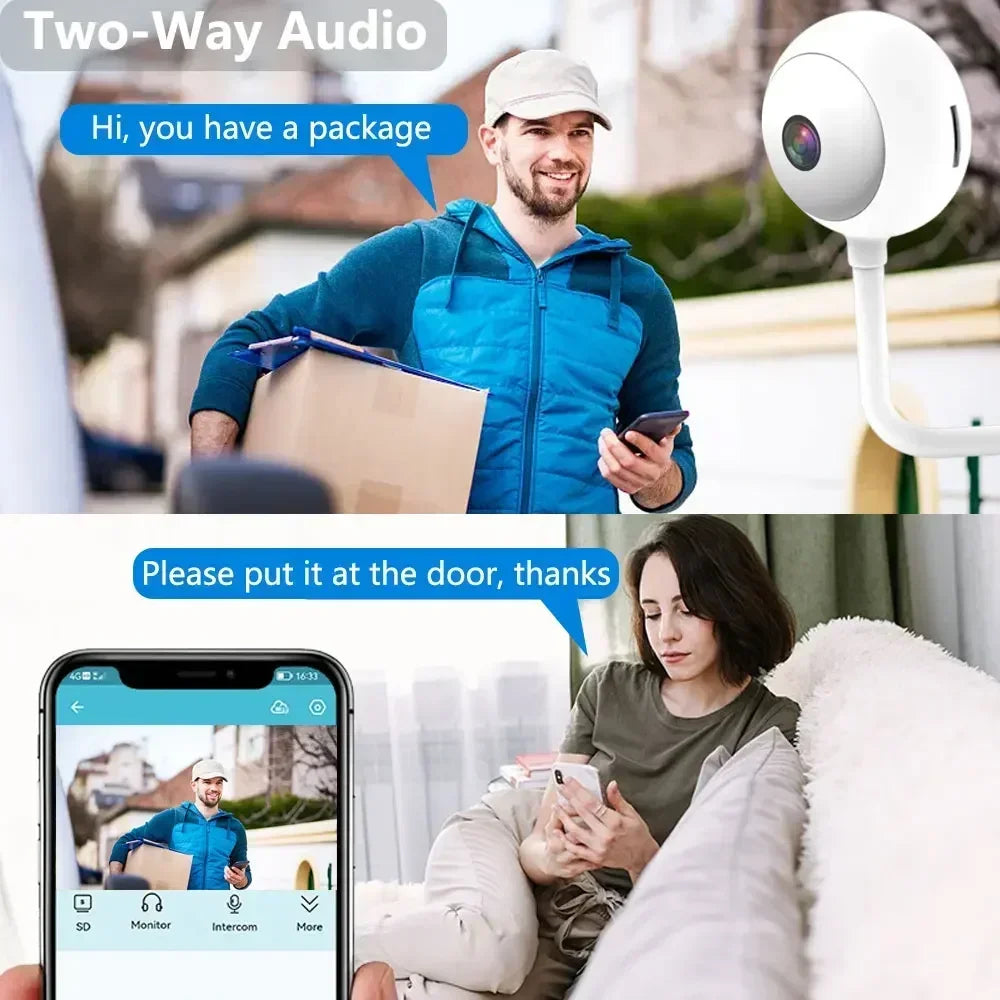 Indoor USB Light Bulb WiFi Camera