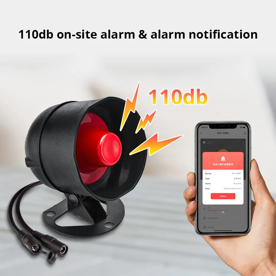 Smart WiFi Wireless Security Alarm System