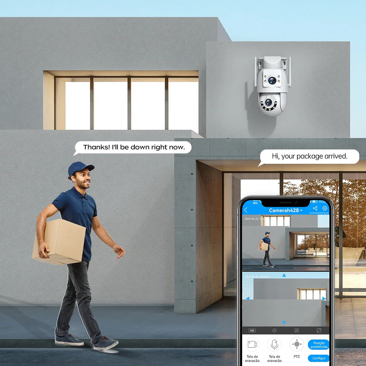 Outdoor PTZ Camera 4K
