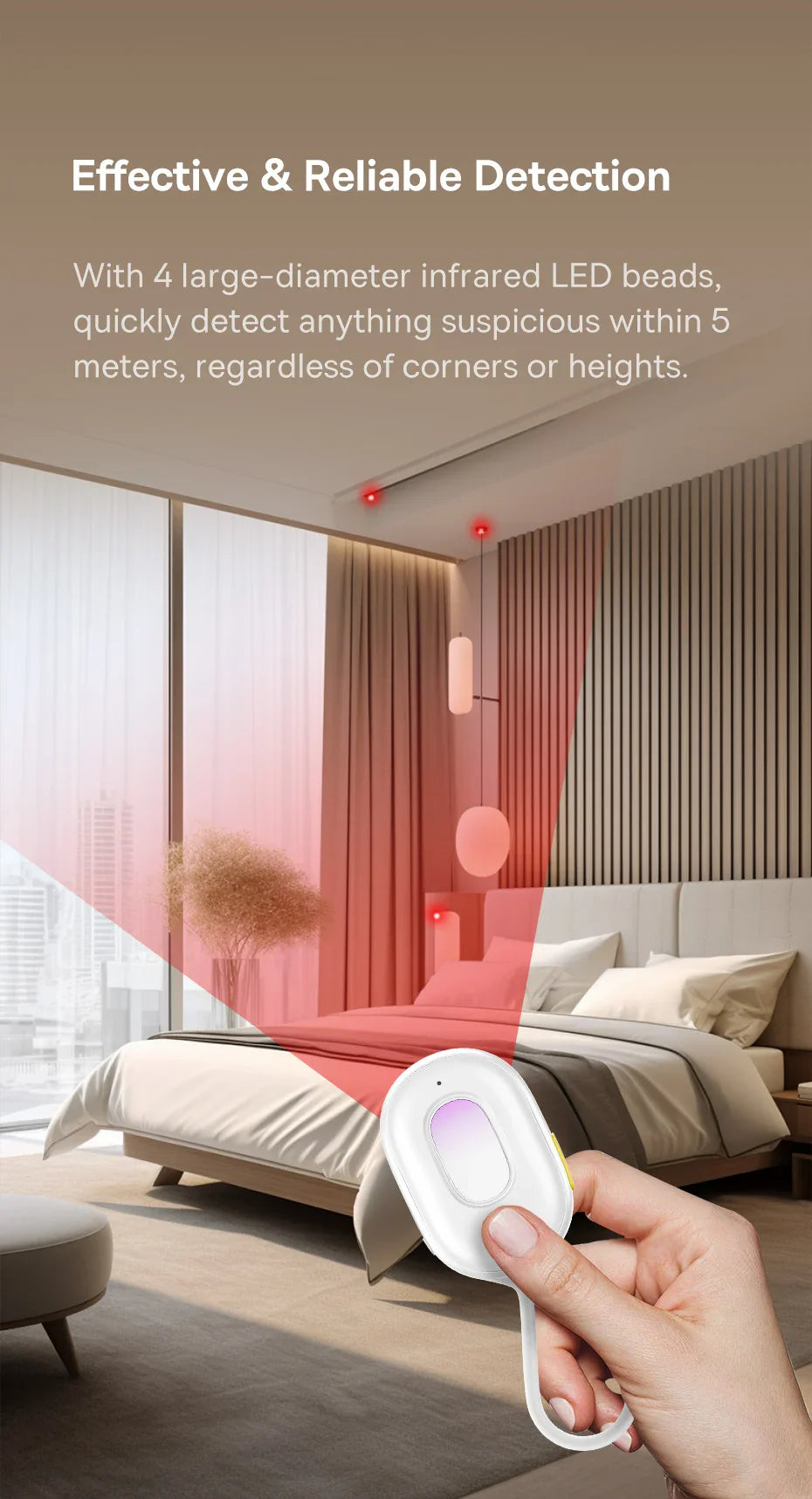 Intelligent Hidden Camera Detector