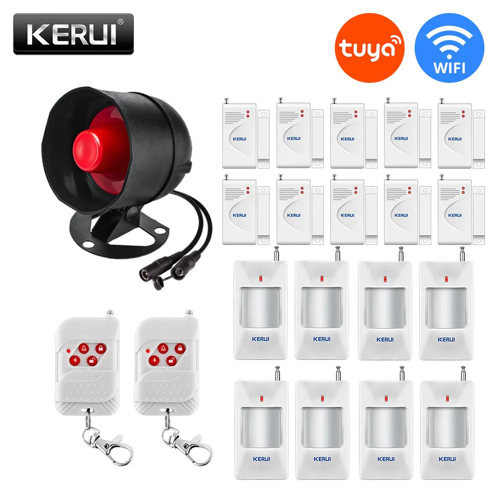 Smart WiFi Wireless Security Alarm System