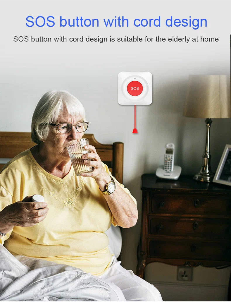 Wireless SOS Emergency Call Button
