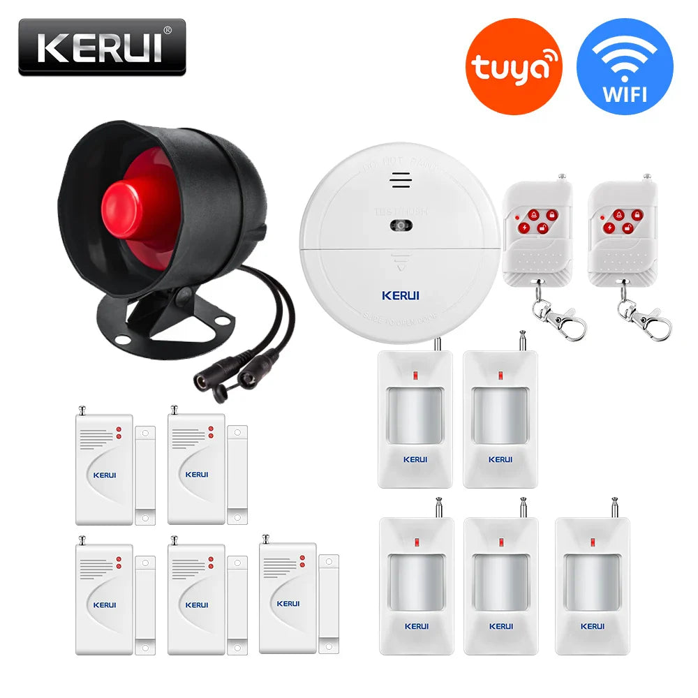 Smart WiFi Wireless Security Alarm System