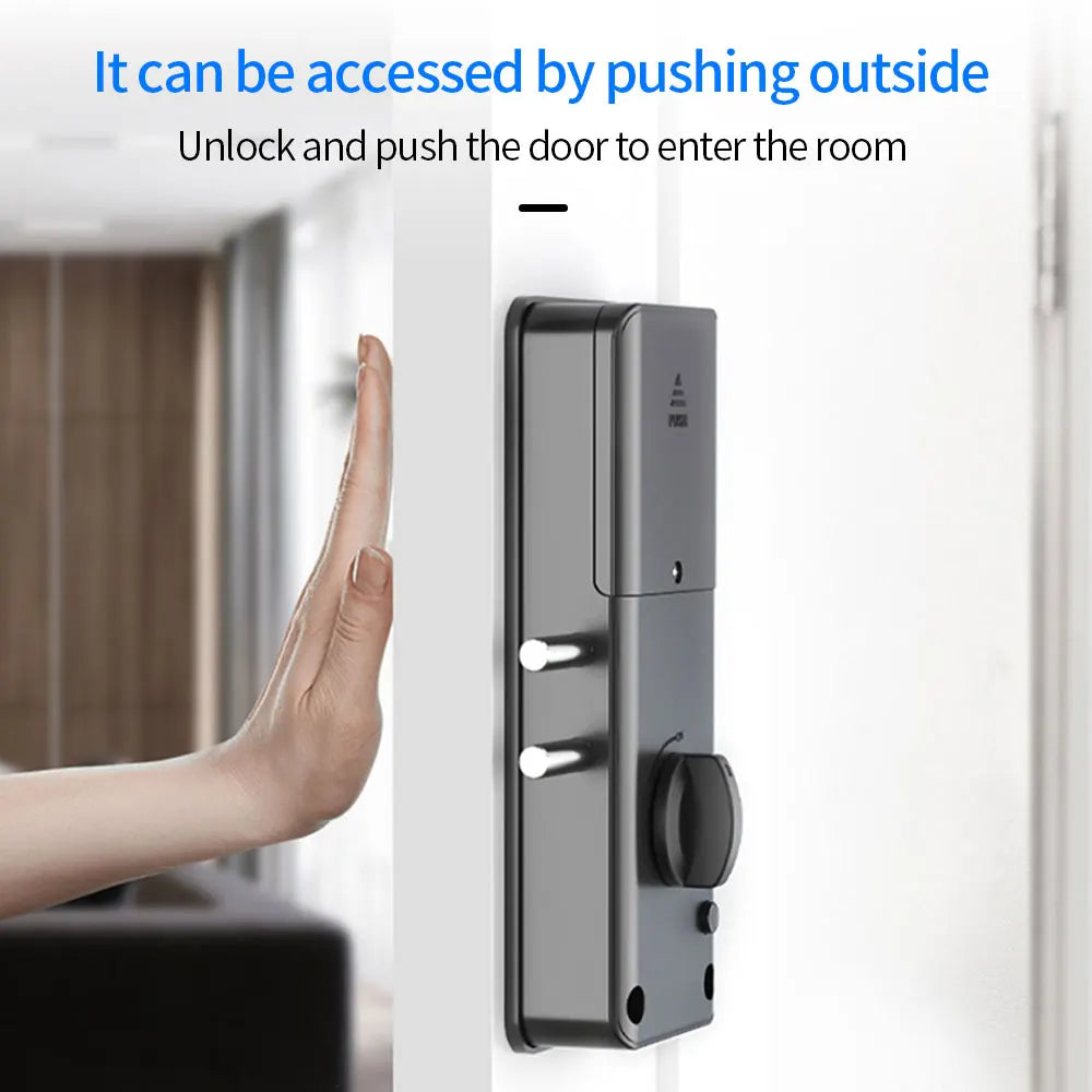 No-Drilling Smart Bluetooth Lock