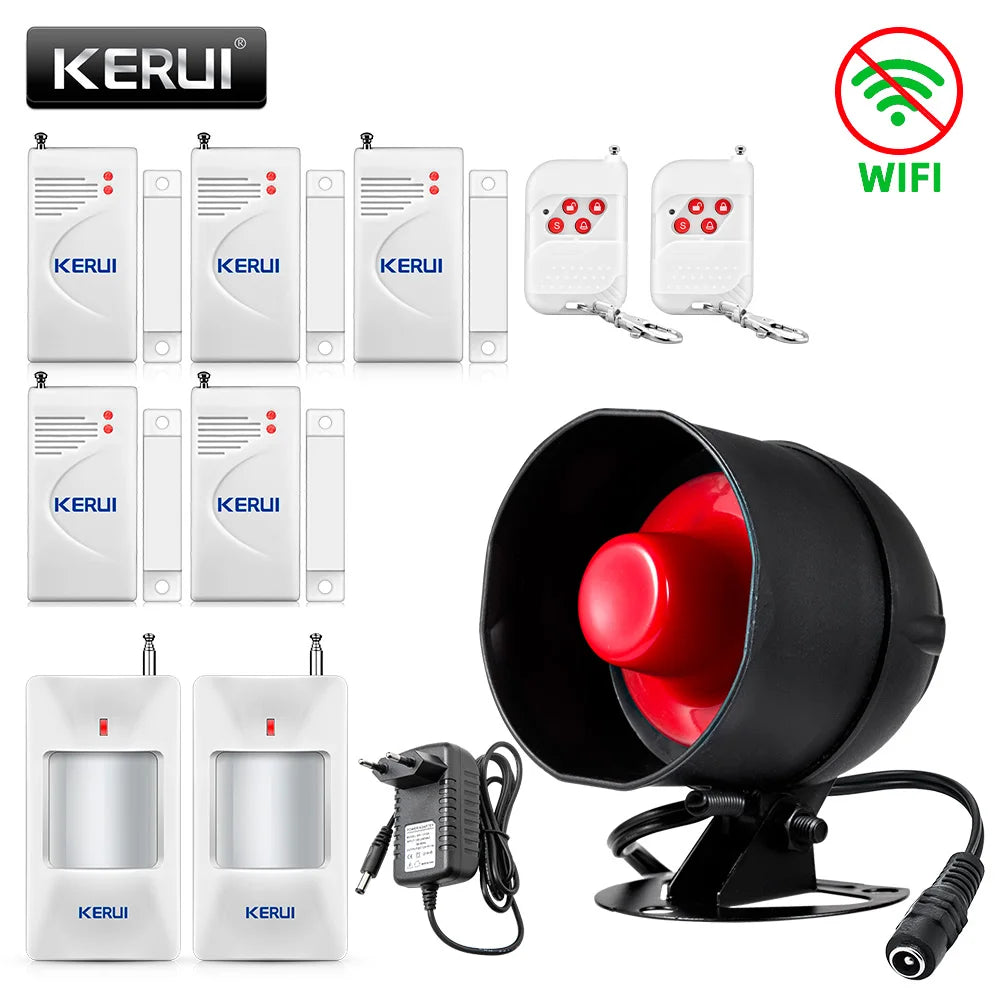 Smart WiFi Wireless Security Alarm System