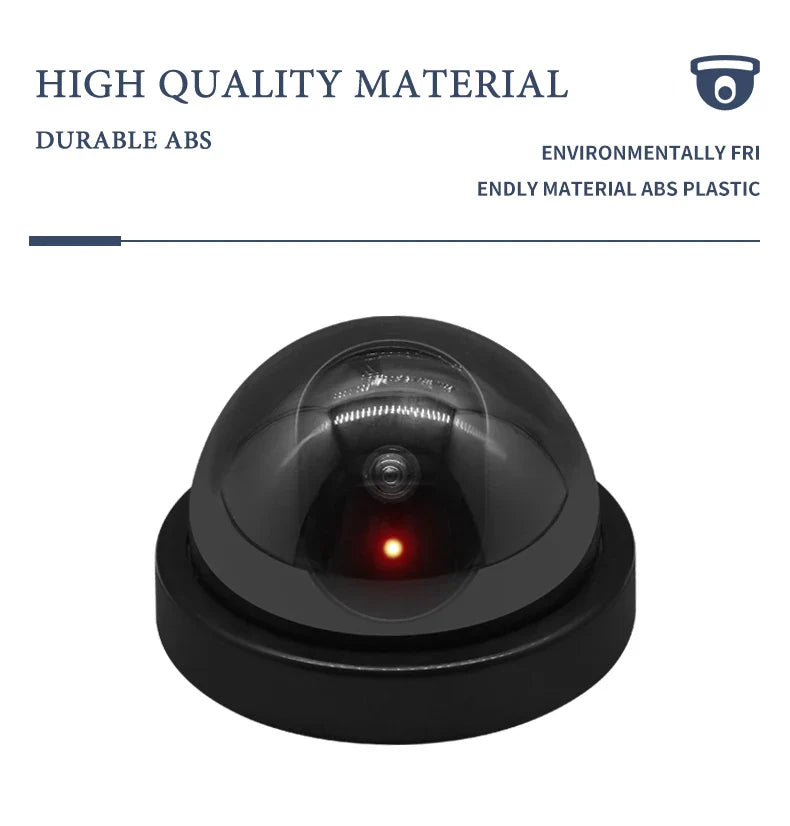 Dummy Dome Camera with Flashing LED