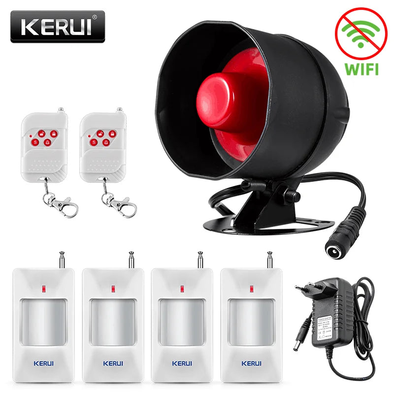 Smart WiFi Wireless Security Alarm System
