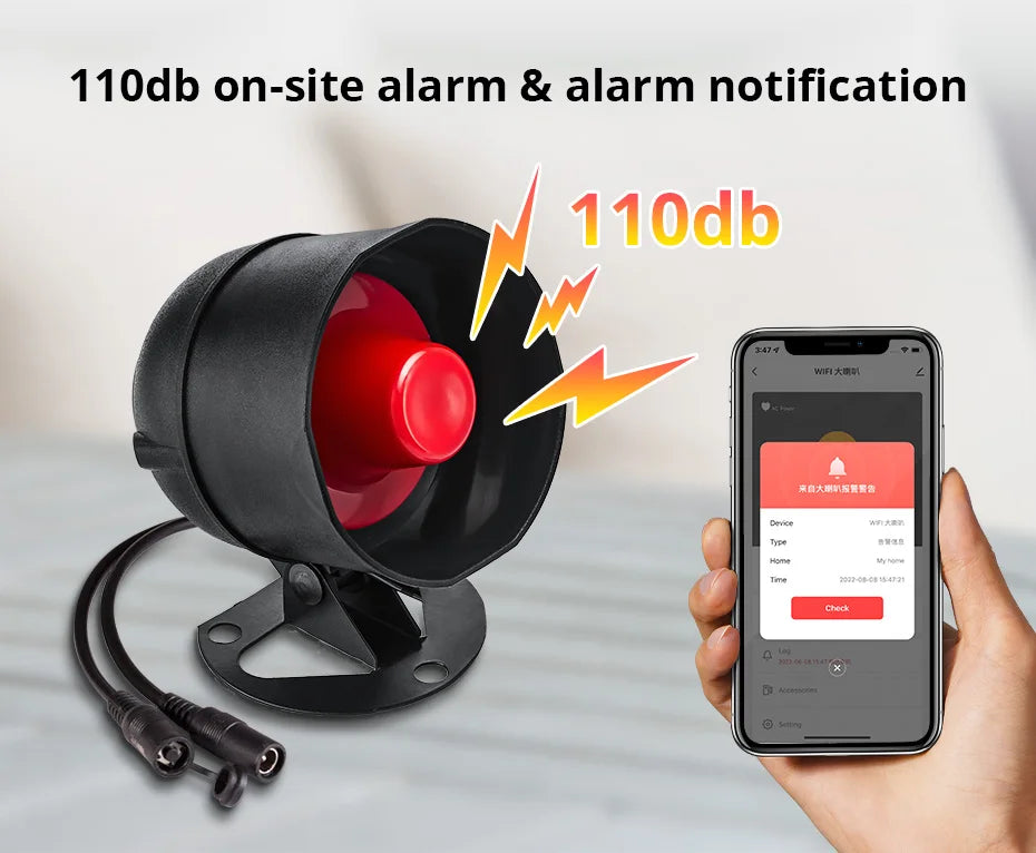 Smart WiFi Wireless Security Alarm System