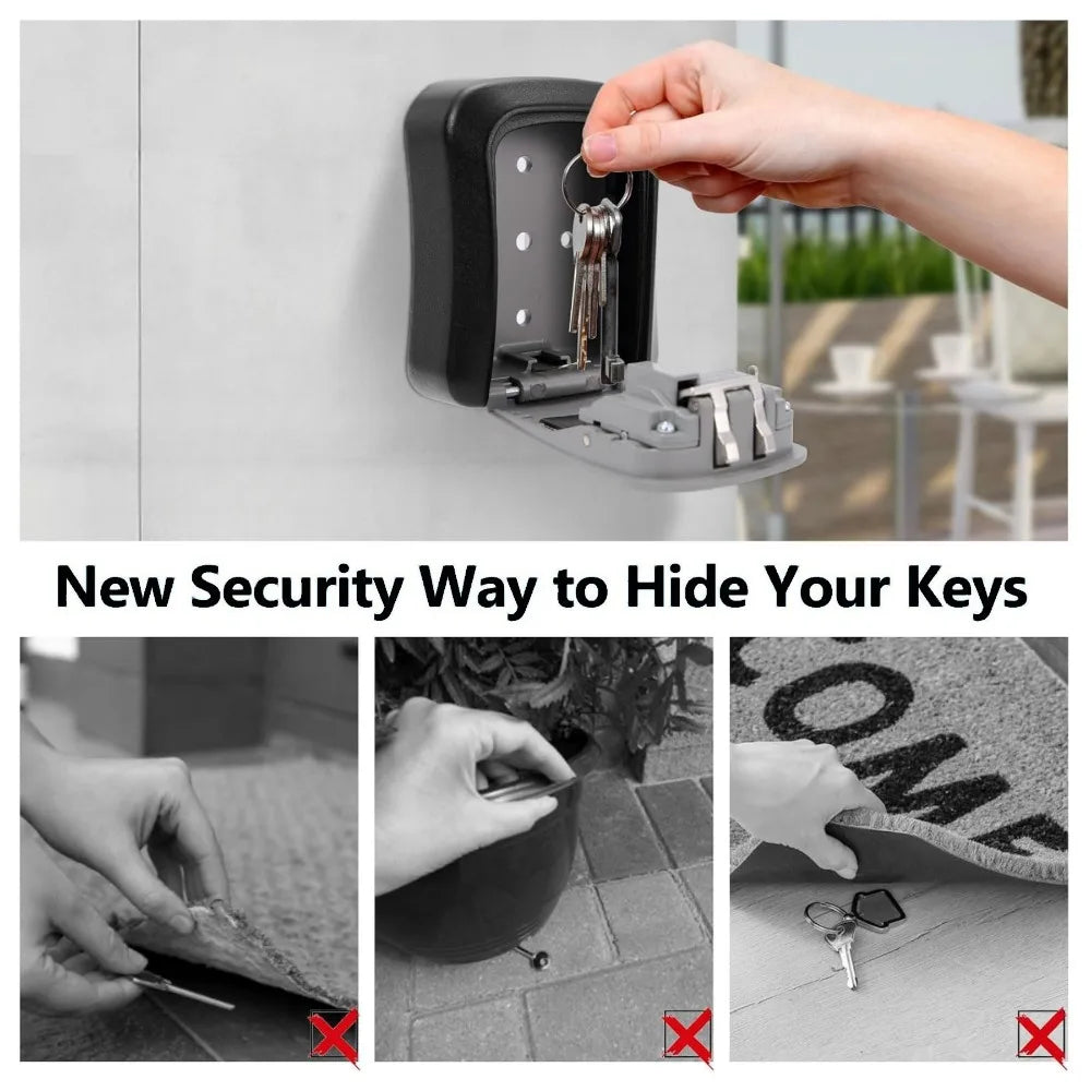 Wall Mount Key Lock Box