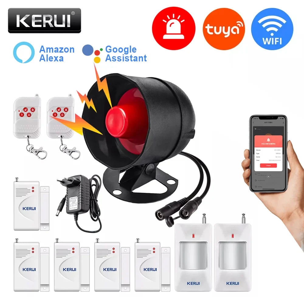 Smart WiFi Wireless Security Alarm System