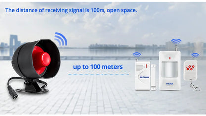 Smart WiFi Wireless Security Alarm System