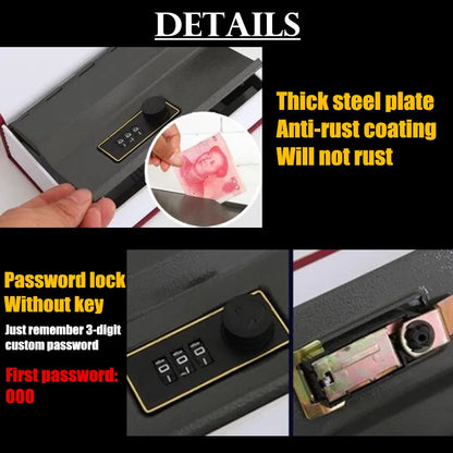 Hidden Secret Book Safe