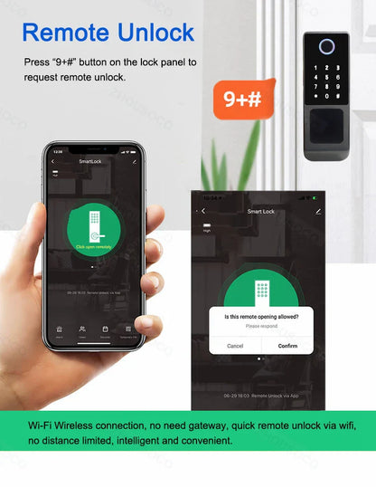 Fingerprint Lock Waterproof