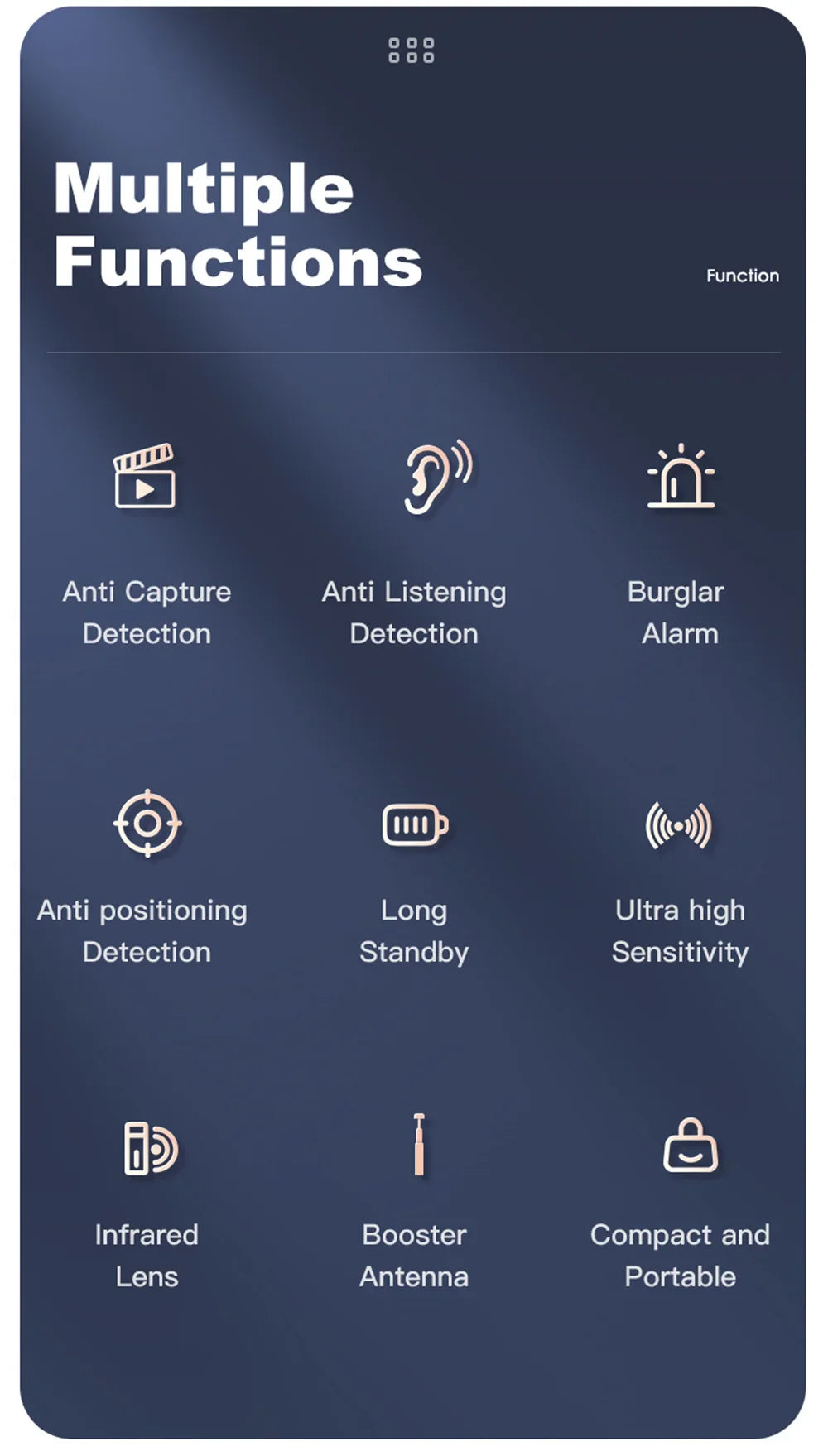 Hidden Camera Detector Anti-Spy