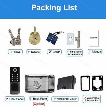 Fingerprint Lock Waterproof