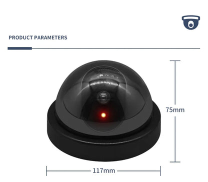 Dummy Dome Camera with Flashing LED