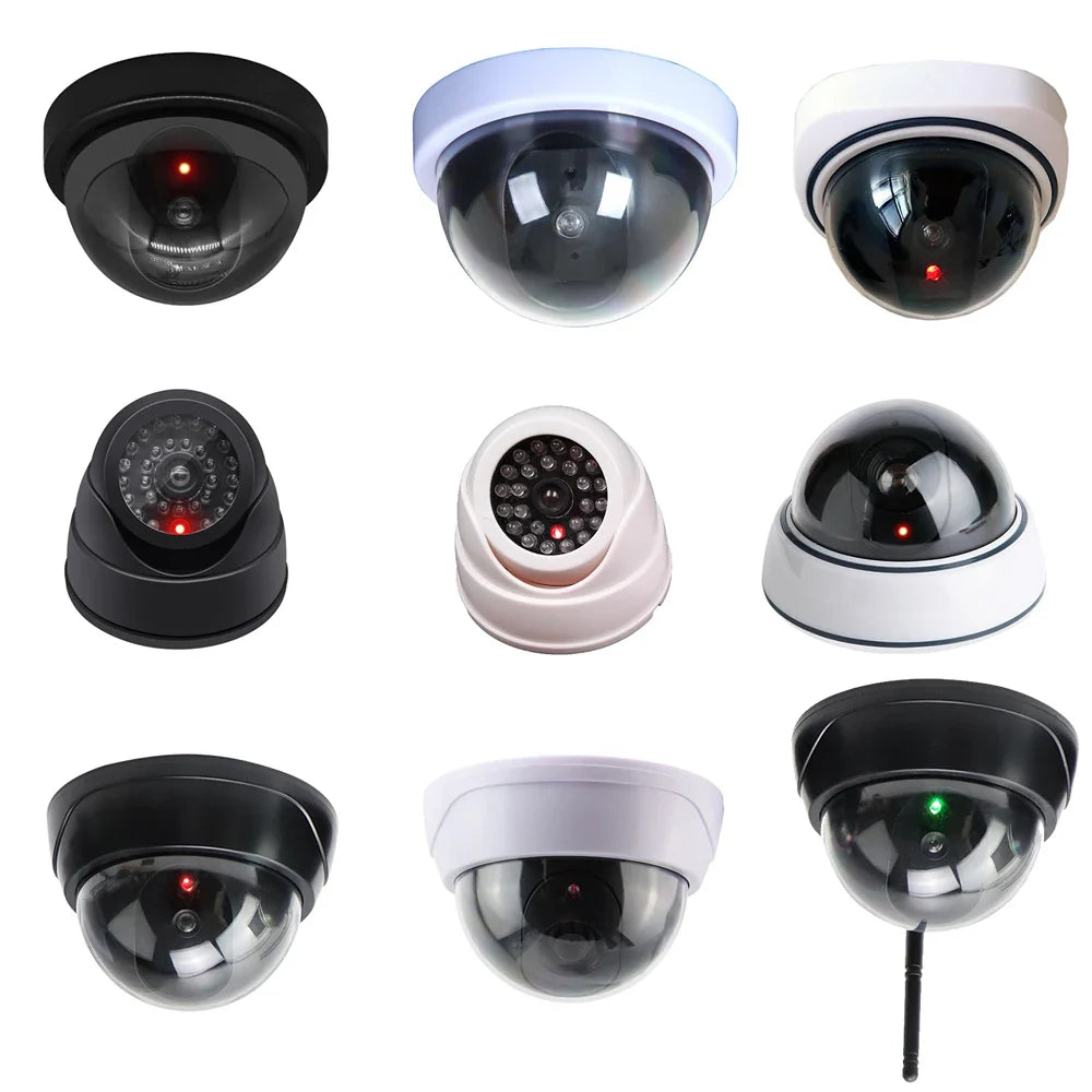 Dummy Dome Camera with Flashing LED