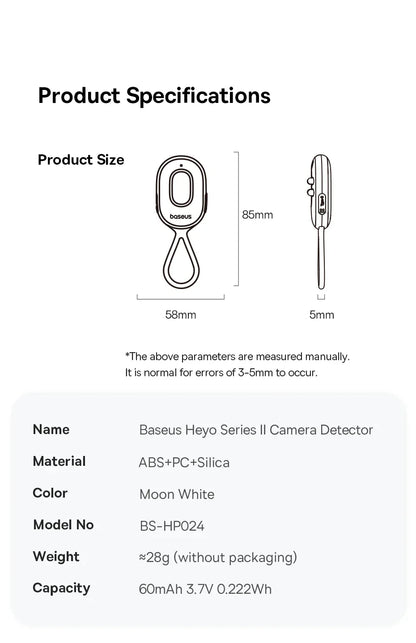 Intelligent Hidden Camera Detector