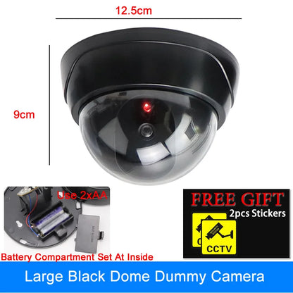 Dummy Dome Camera with Flashing LED