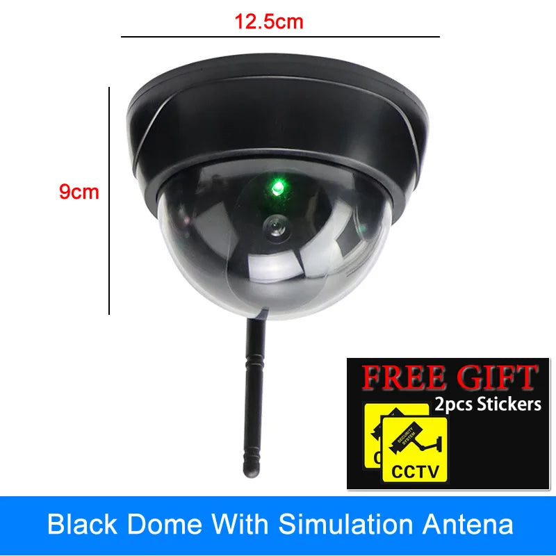 Dummy Dome Camera with Flashing LED