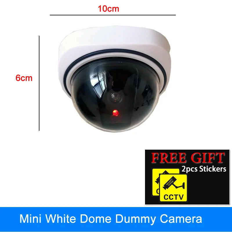 Dummy Dome Camera with Flashing LED