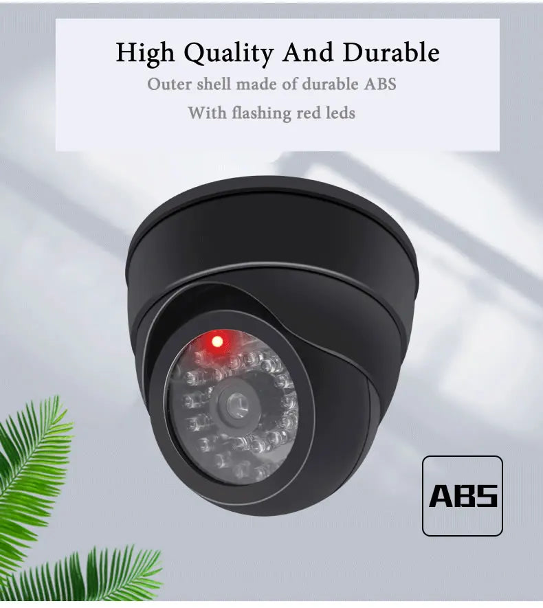 Dummy Dome Camera with Flashing LED