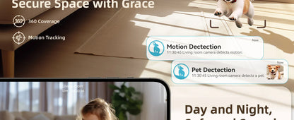 Blurams Baby Monitor Camera 2K HD