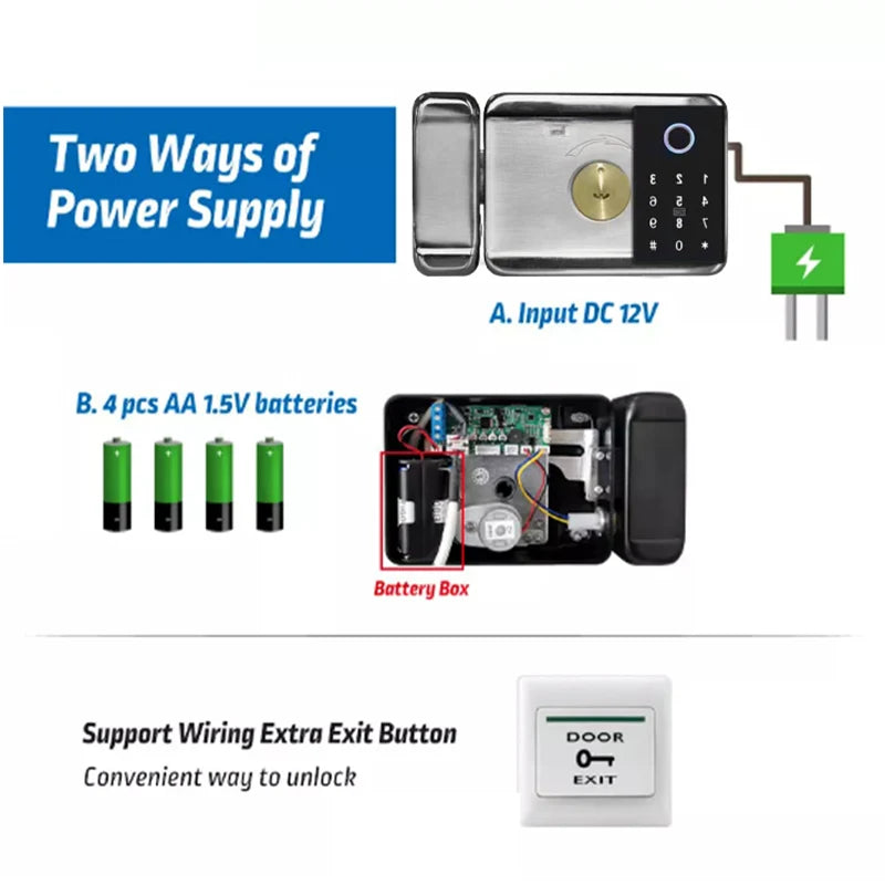 Fingerprint Lock Waterproof