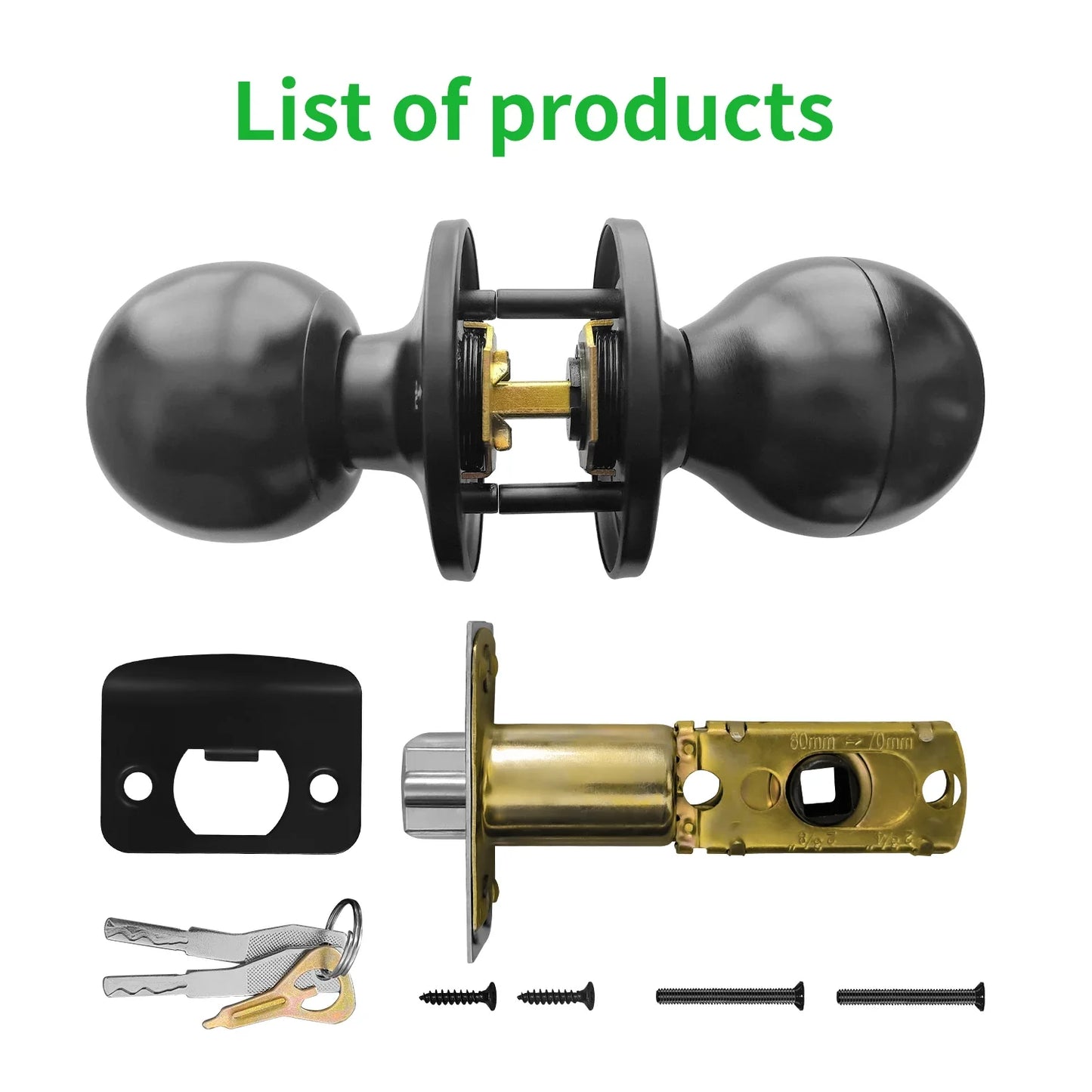 Aluminium Door Lock Smart Fingerprint