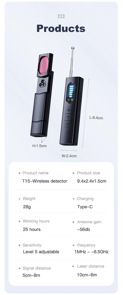 Hidden Camera Detector Anti-Spy