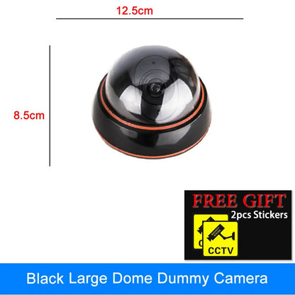 Dummy Dome Camera with Flashing LED