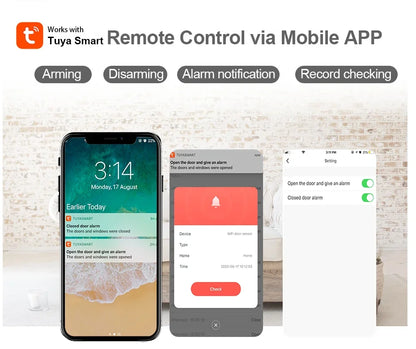 Smart WiFi Wireless Security Alarm System