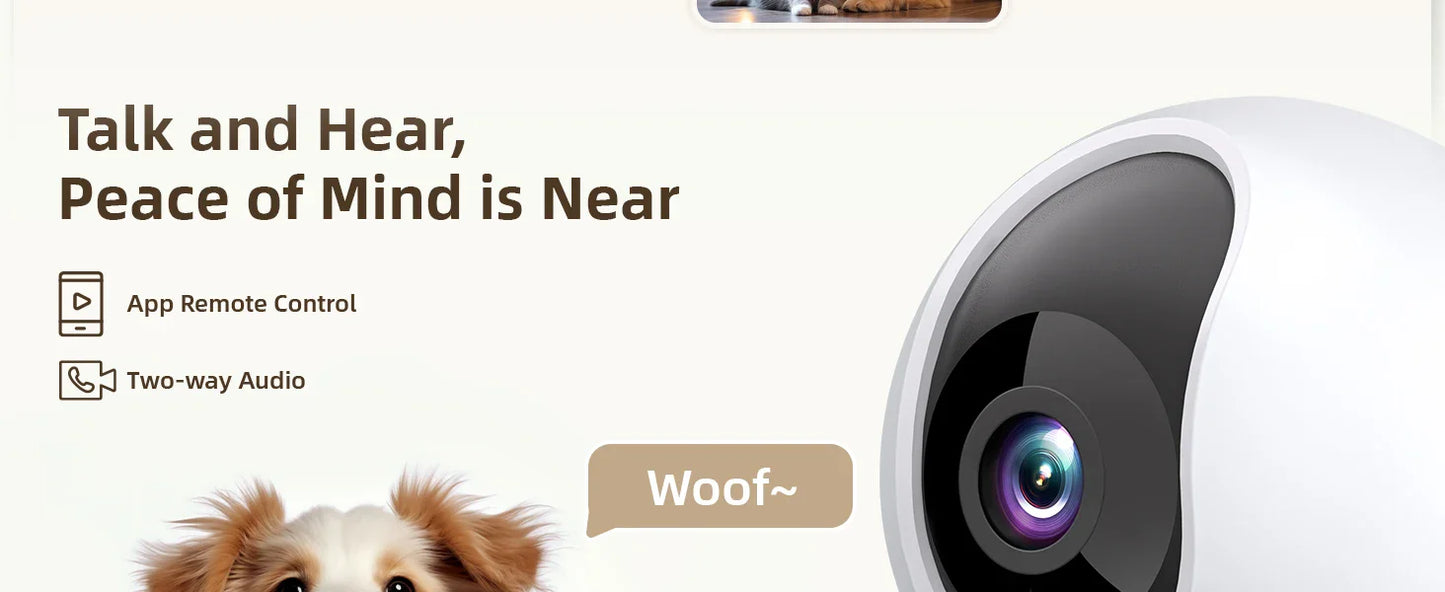 Blurams Baby Monitor Camera 2K HD