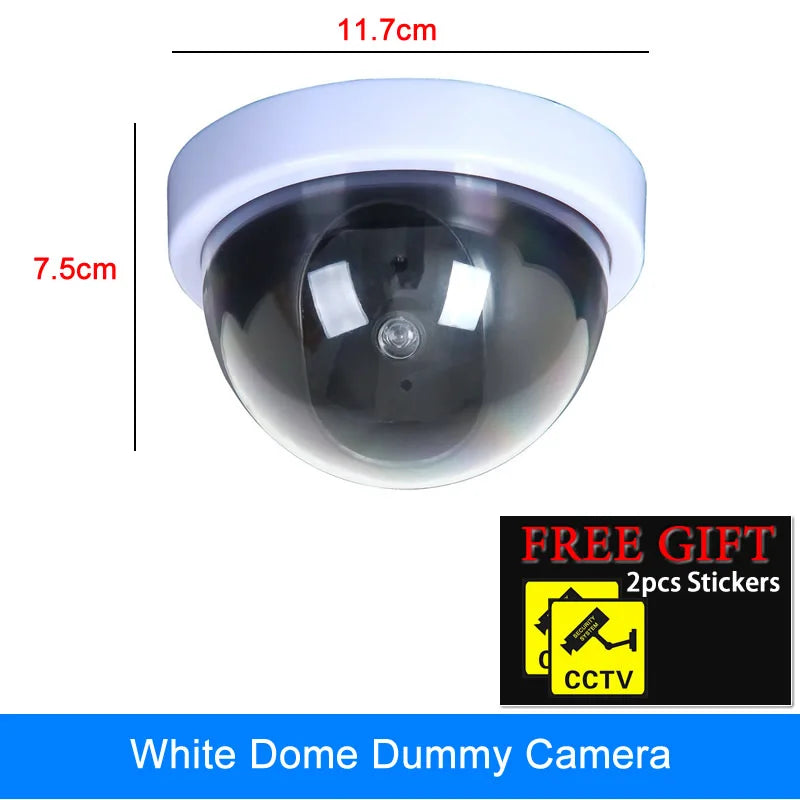 Dummy Dome Camera with Flashing LED