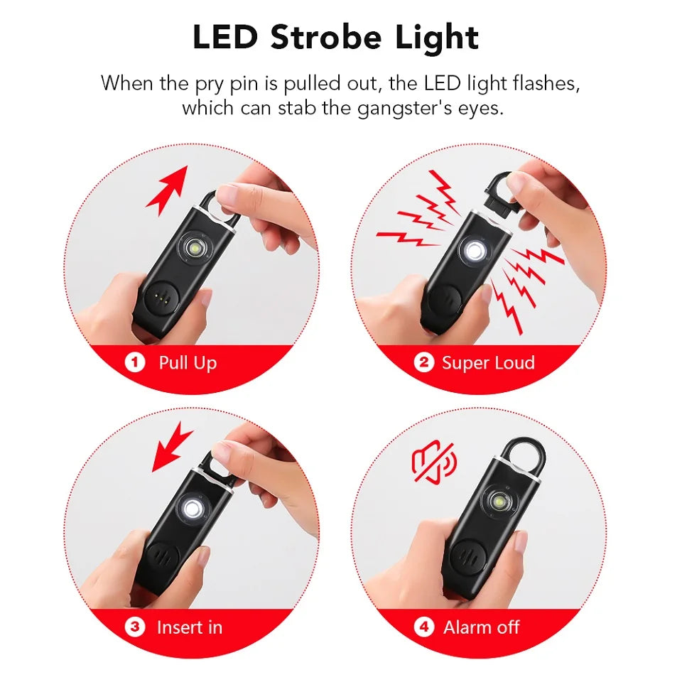 Siren Self-Defense Personal Alarm