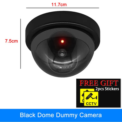 Dummy Dome Camera with Flashing LED