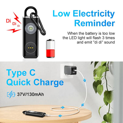 Siren Self-Defense Personal Alarm